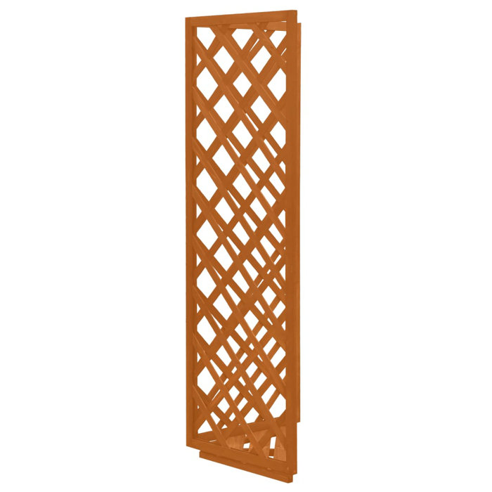Gracie Oaks Cuesta 57.08'' H x 19.68'' W Wood Lattice Panel Trellis